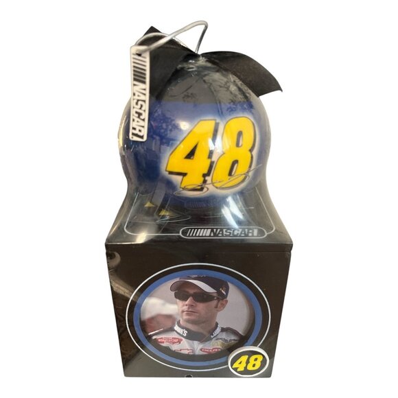 2004 Jimmie Johnson #48 NASCAR Christmas Ornament – Enesco – NIB - Picture 1 of 5